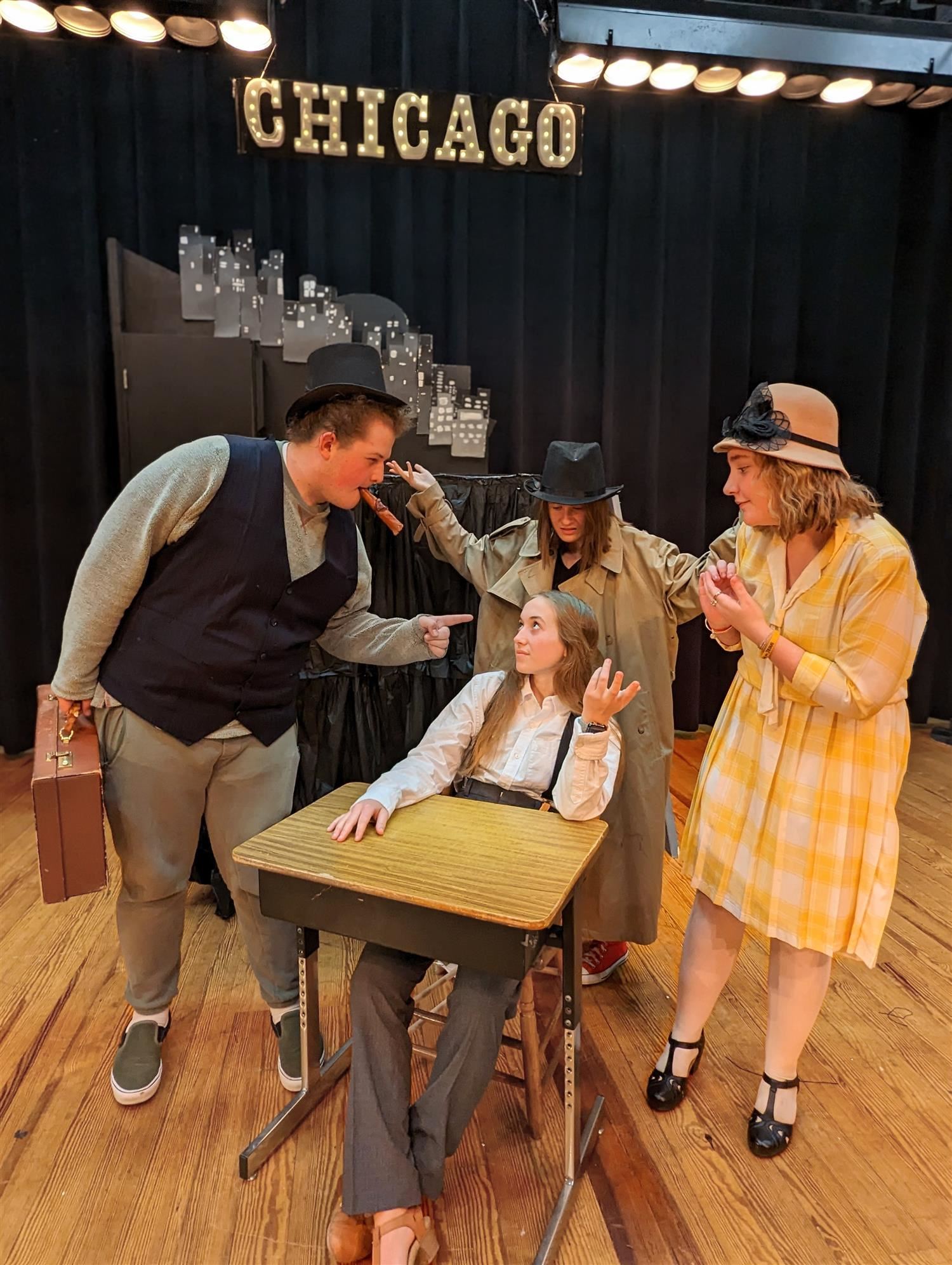 Chicago Characters on Stage Chicago Characters on Stage